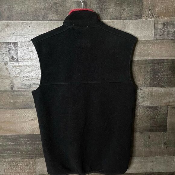 VTG LL Bean USA Fleece Vest Medium - Picture 3 of 4